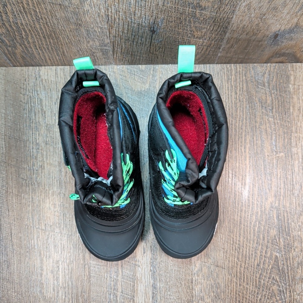 THE NORTH FACE YOUTH ALPENGLOW V WATERPROOF BOOTS BLUE / BLACK Size US 13 C Kids - Picture 5 of 13